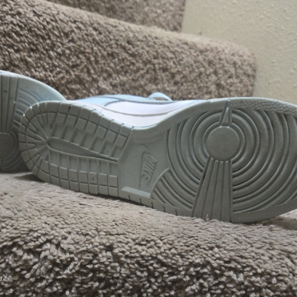 Nike Light Blue and White Dunks - Picture 10 of 14
